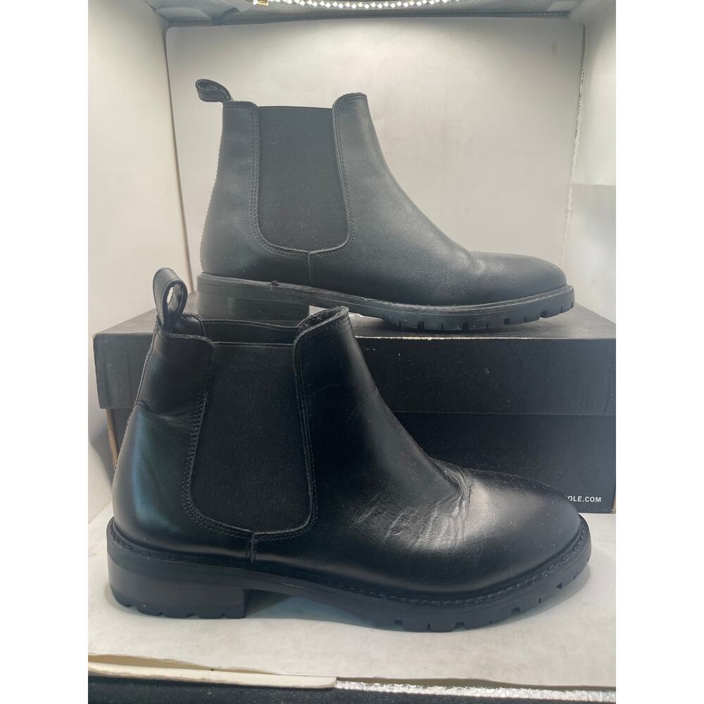 Steve Madden Leopold Chelsea Booties women Size 8M